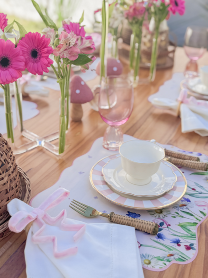 Kit de Mesa Posta Jardim