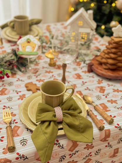 Toalha De Mesa Casinha de Gengibre