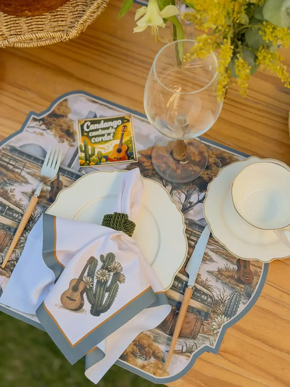 Kit de Mesa Posta Faroeste Caboclo