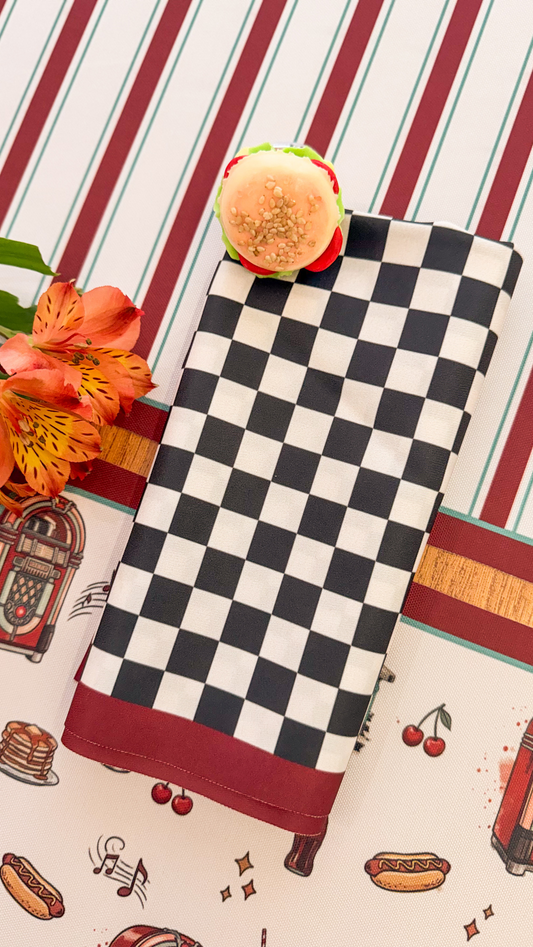 Guardanapo estampado Diner