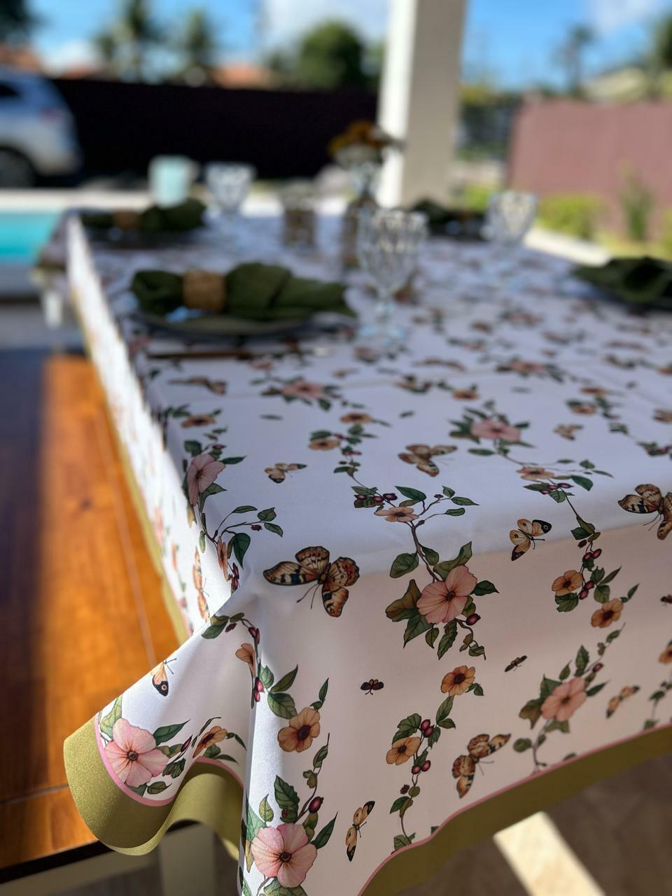 Toalha De Mesa Botânica