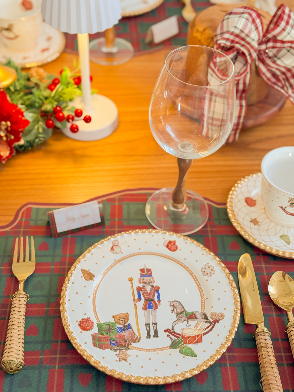 Kit de Mesa Posta Noite de natal
