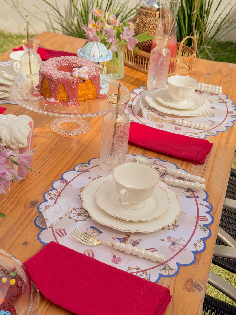 Kit 6 Americanos Parque de diversões