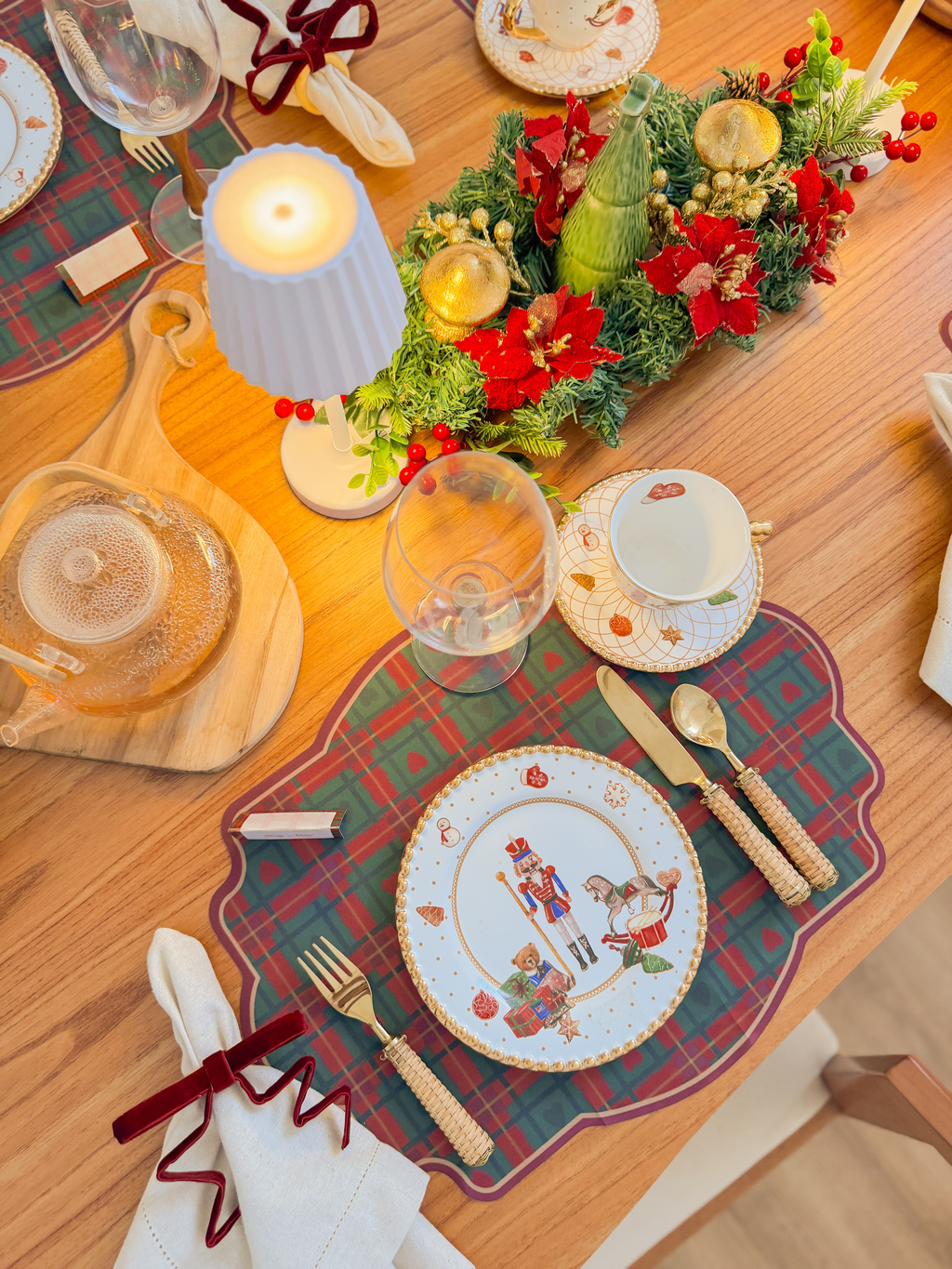 Kit de Mesa Posta Noite de natal
