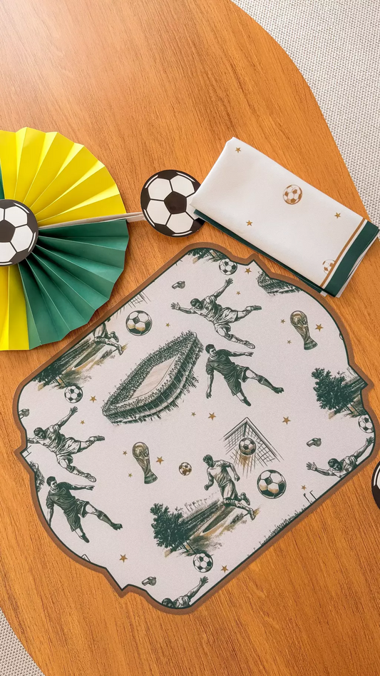 Kit de Mesa Posta Copa do Mundo - verde