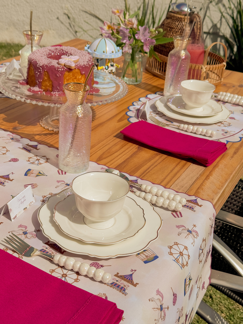 Trilho De Mesa Parque de diversões