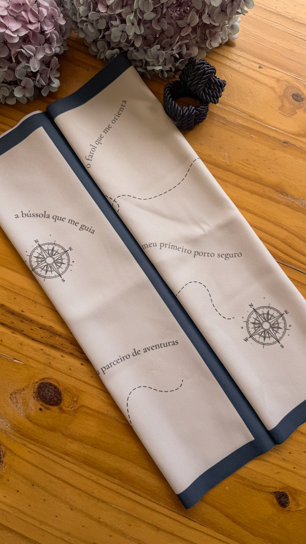 Guardanapo estampado Laços de Pai