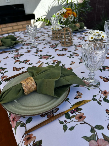Toalha De Mesa Botânica