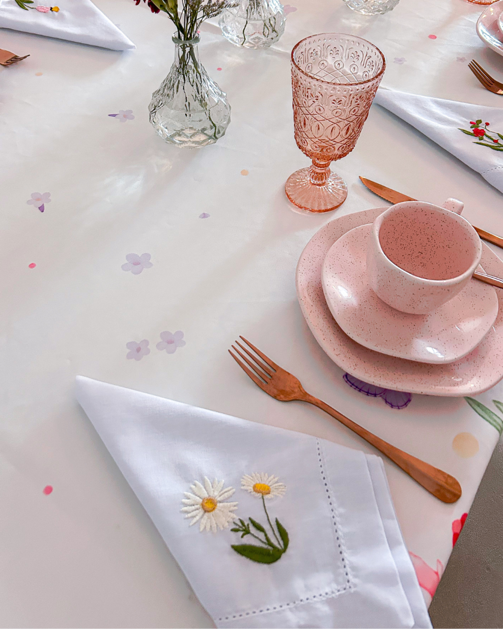 Toalha De Mesa Jardim
