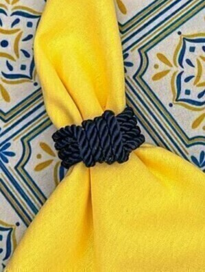 Porta Guardanapo Clássico Azul Marinho