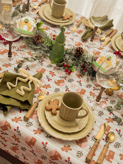 Toalha De Mesa Casinha de Gengibre