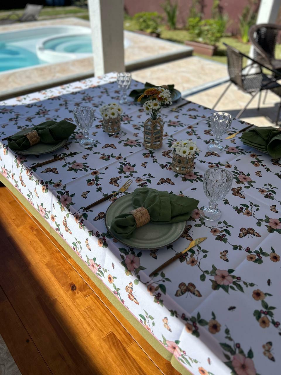 Toalha De Mesa Botânica