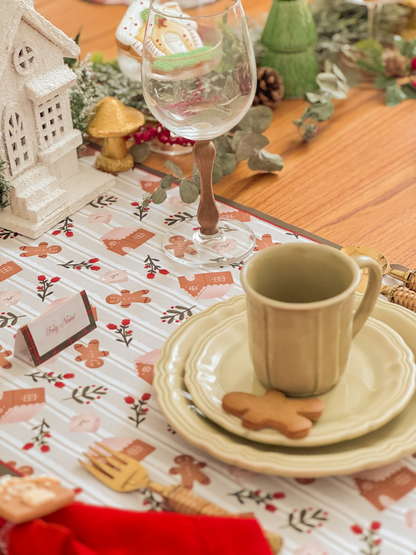 Trilho De Mesa casinha de gengibre