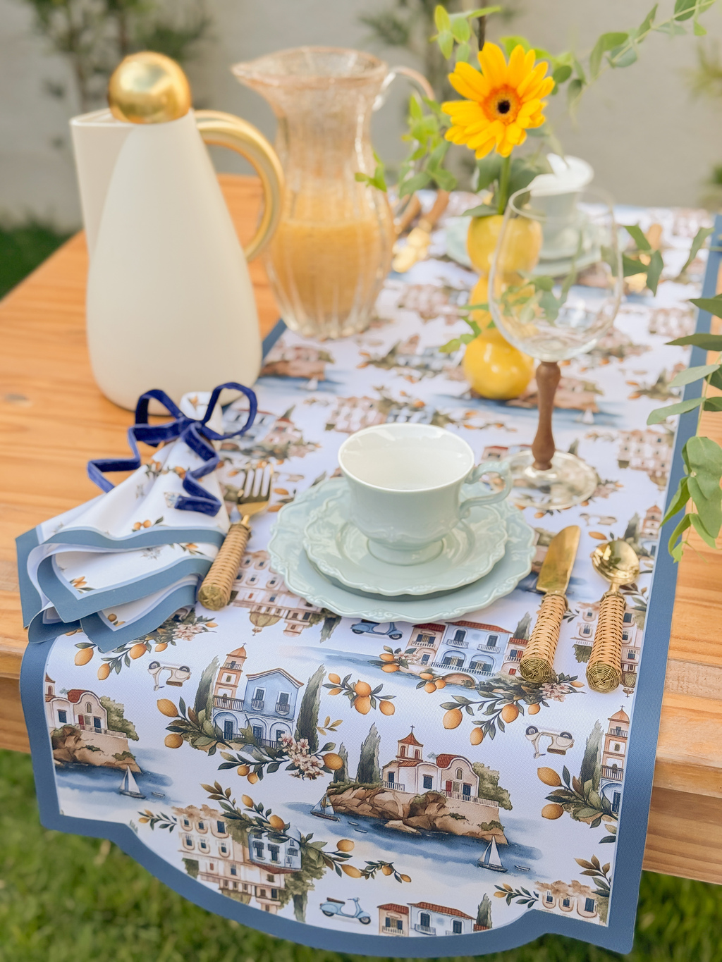 Trilho De Mesa Verão em Sorrento