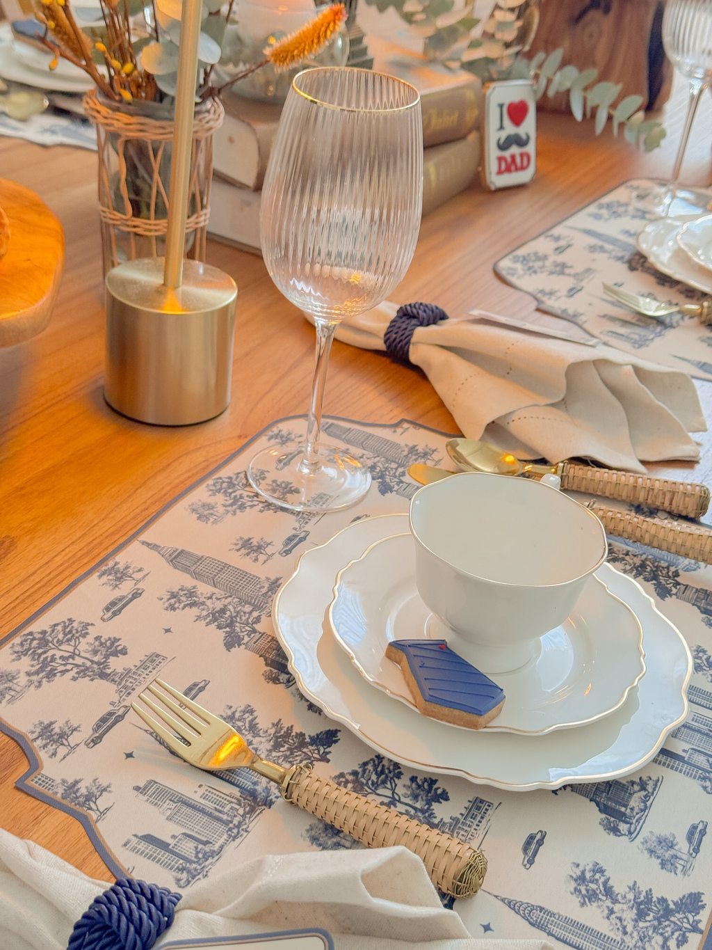 Kit de Mesa Posta Cidade de Nova Iorque