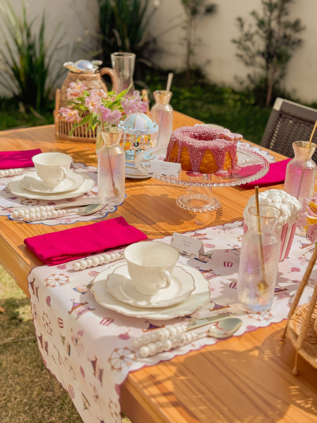 Trilho De Mesa Parque de diversões