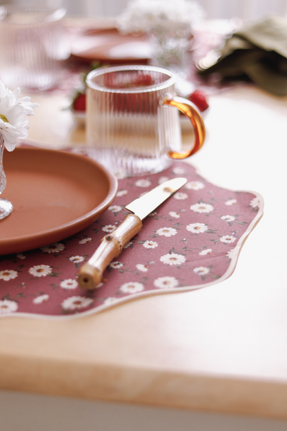 Kit de Mesa Posta Jardin das Margaridas