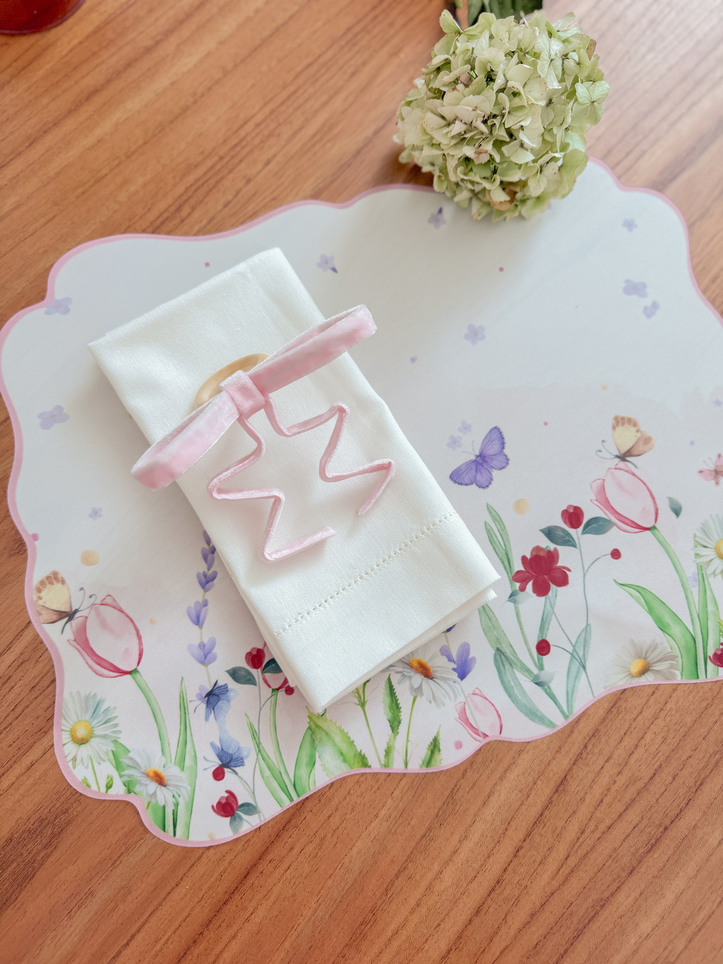 Kit de Mesa Posta Jardim