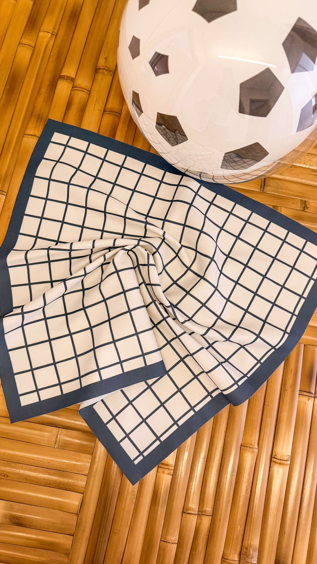 Guardanapo estampado Herança de Arquibancada Azul