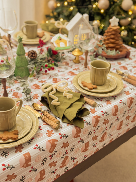 Toalha De Mesa Casinha de Gengibre