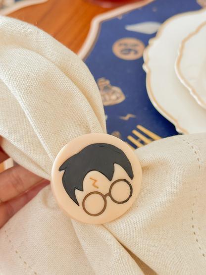 Porta Guardanapo Biscuit Harry Potter Carinha