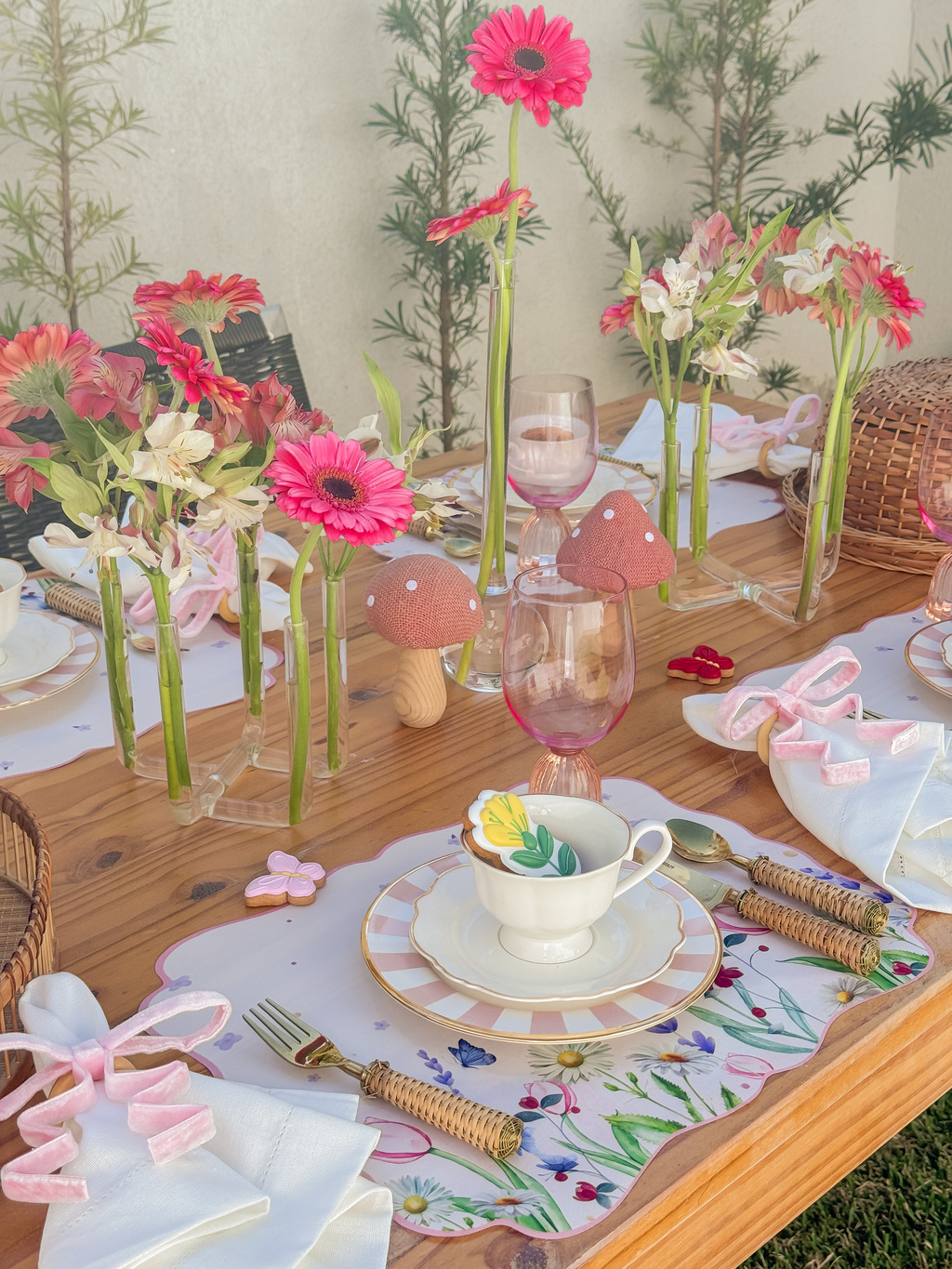 Kit de Mesa Posta Jardim