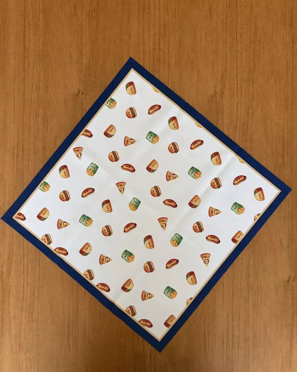 Guardanapo estampado Happy Food