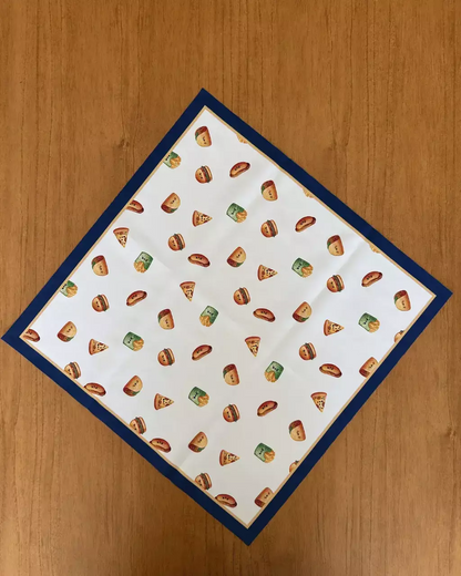 Guardanapo estampado Happy Food