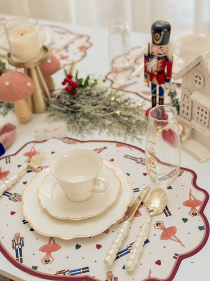 Kit de Mesa Posta Quebra nozes e bailarina