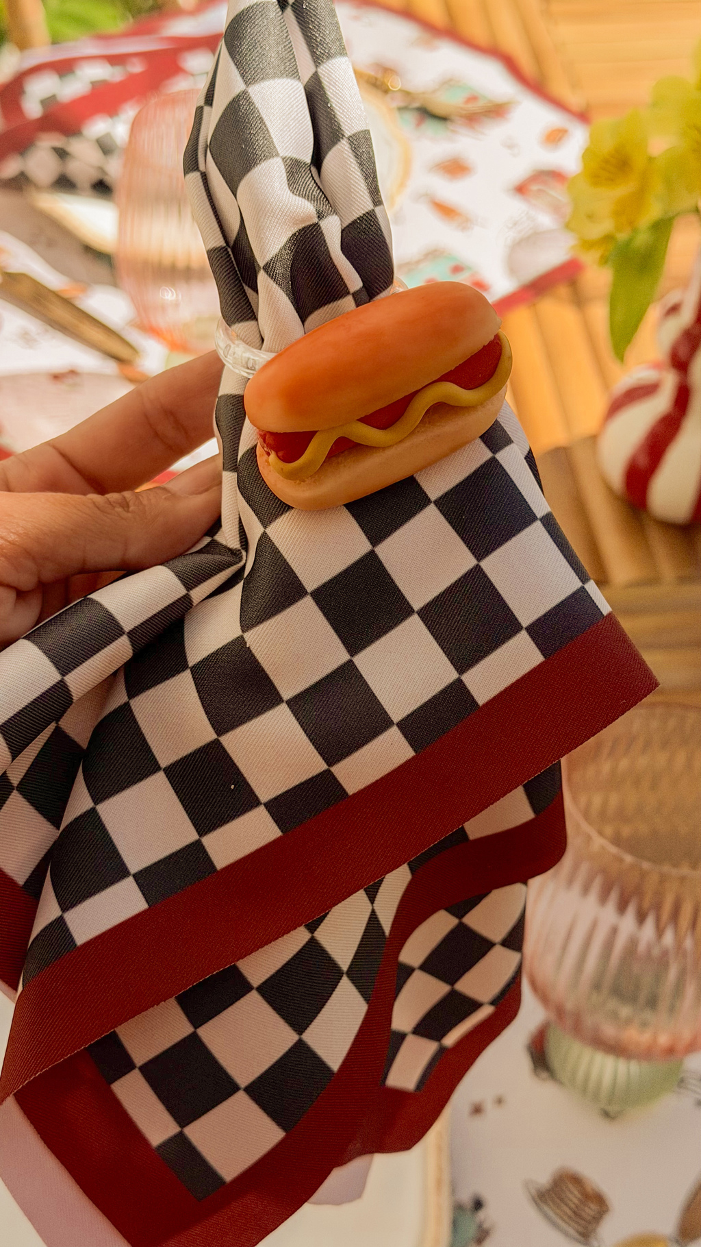 Porta Guardanapo Biscuit Hot Dog