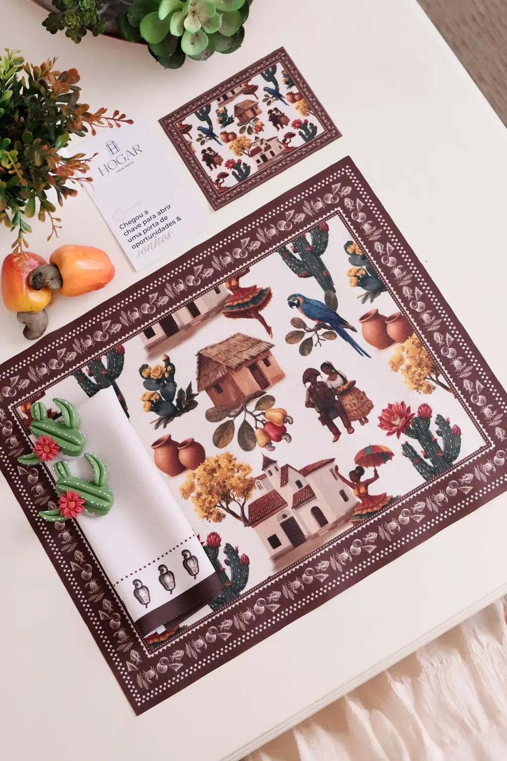 Kit de Mesa Posta Nordeste - PG Mandacaru
