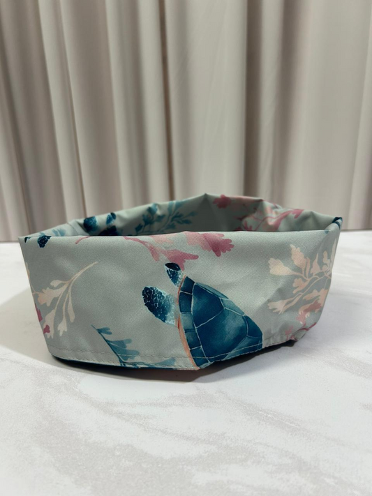 Panier Dupla face Tartaruga Azul