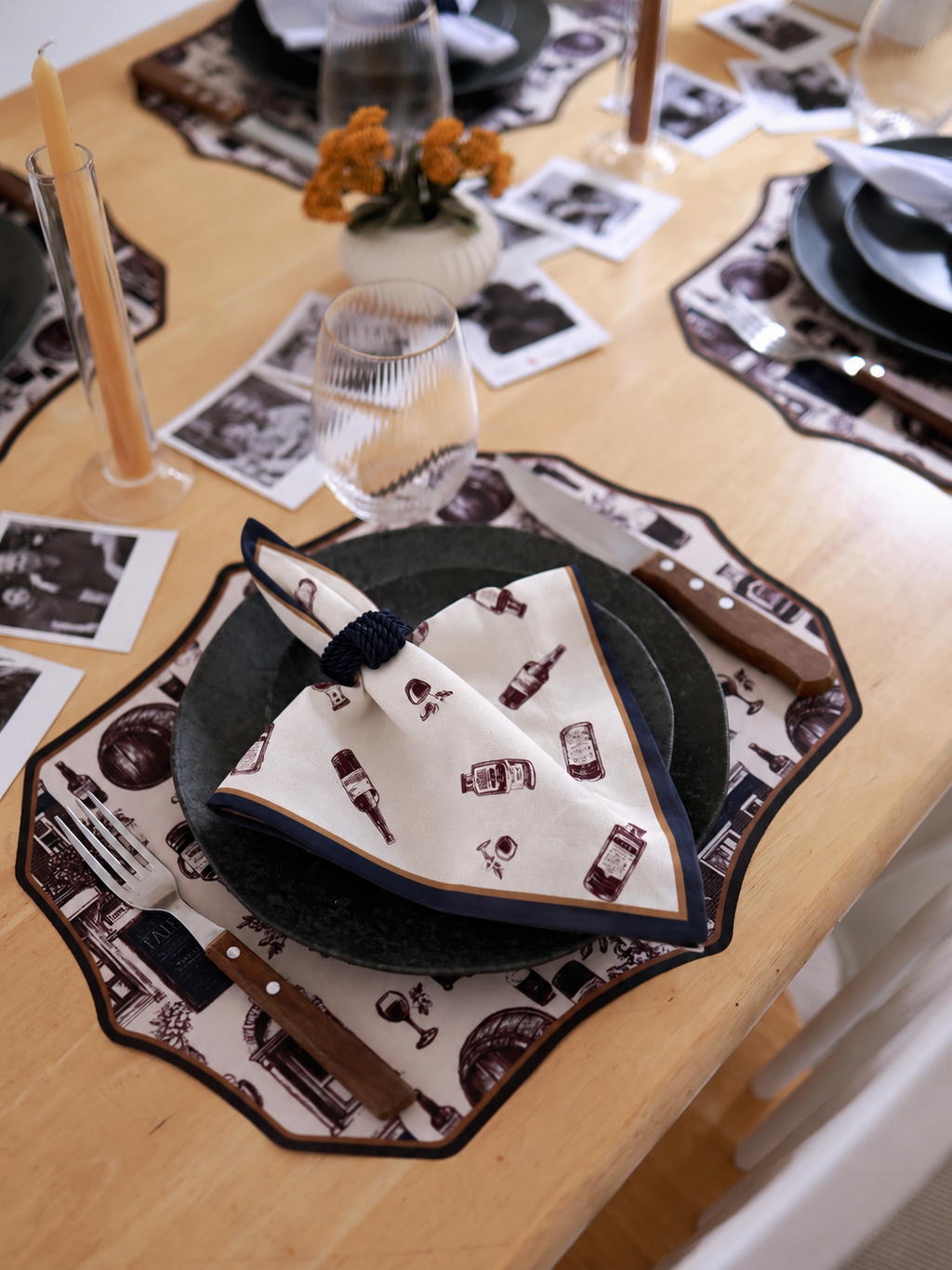 Kit de Mesa Posta Pub Inglês