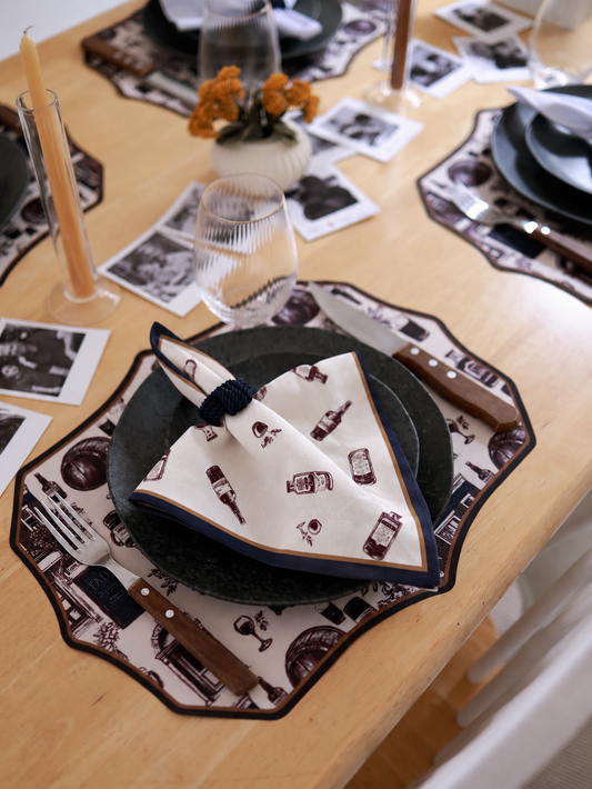 Kit de Mesa Posta Pub Inglês