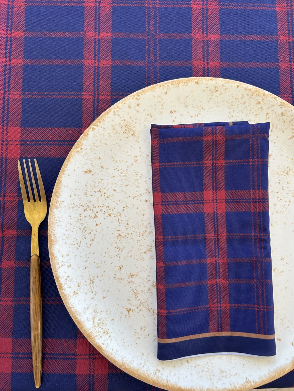 Kit de Mesa Posta Xadrez Irlandes