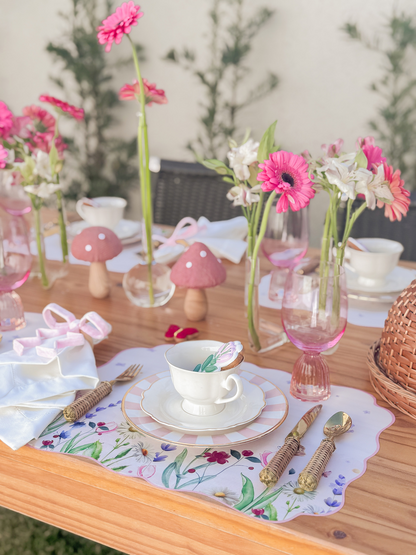 Kit de Mesa Posta Jardim
