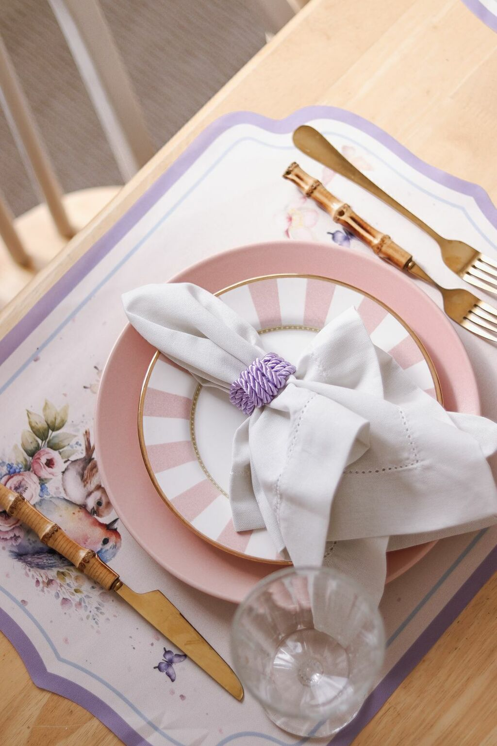 Kit de Mesa Posta Ninho de afeto