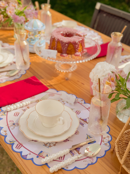 Kit de Mesa Posta Parque de diversões