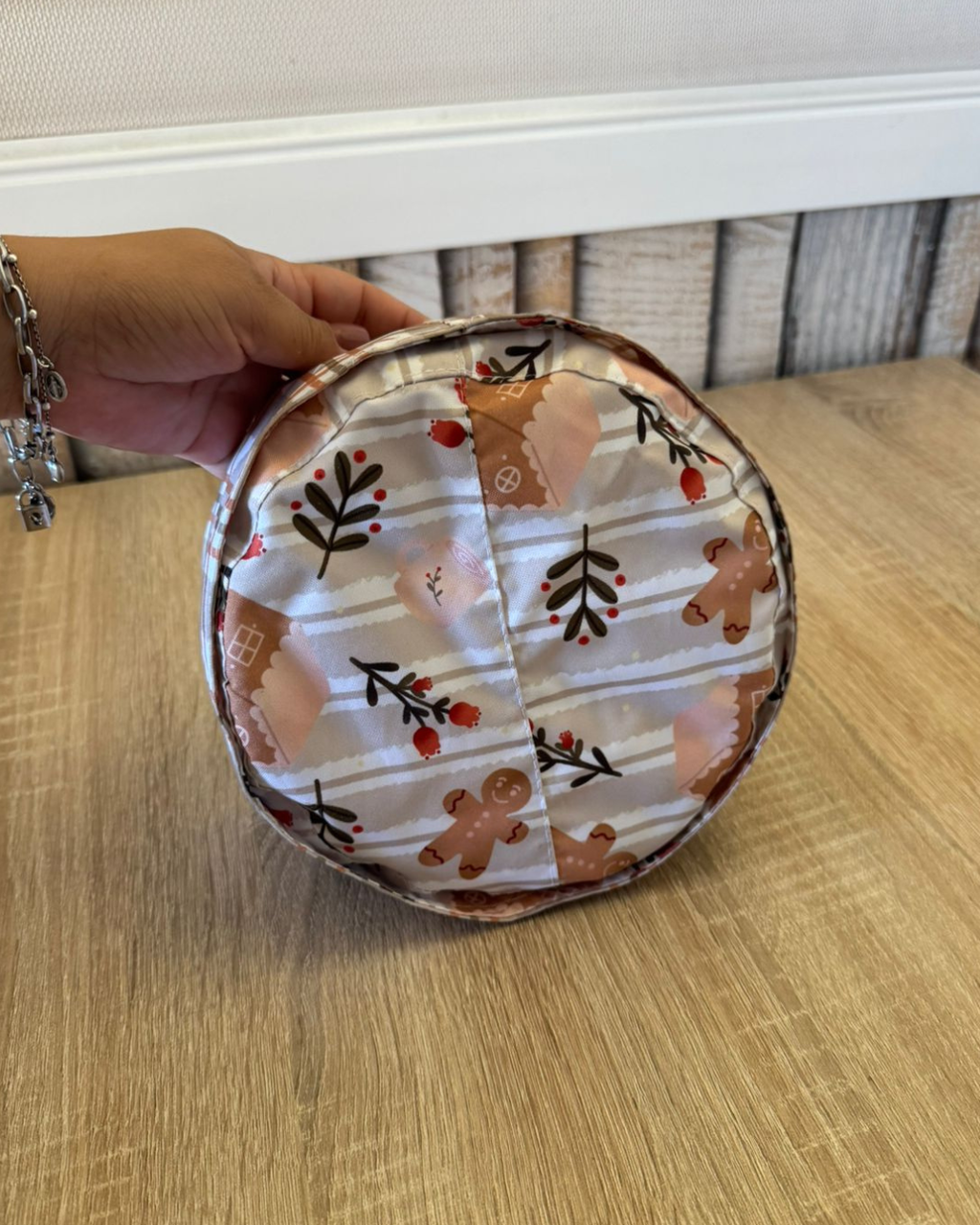 Panier Dupla face Casinha de Gengibre