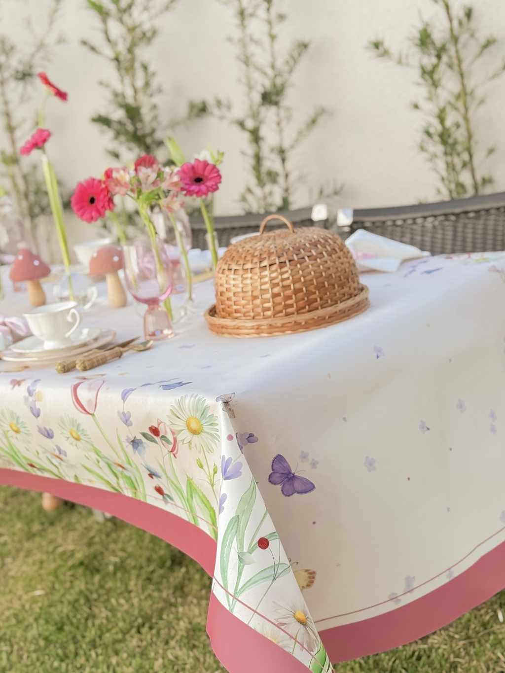 Toalha De Mesa Jardim