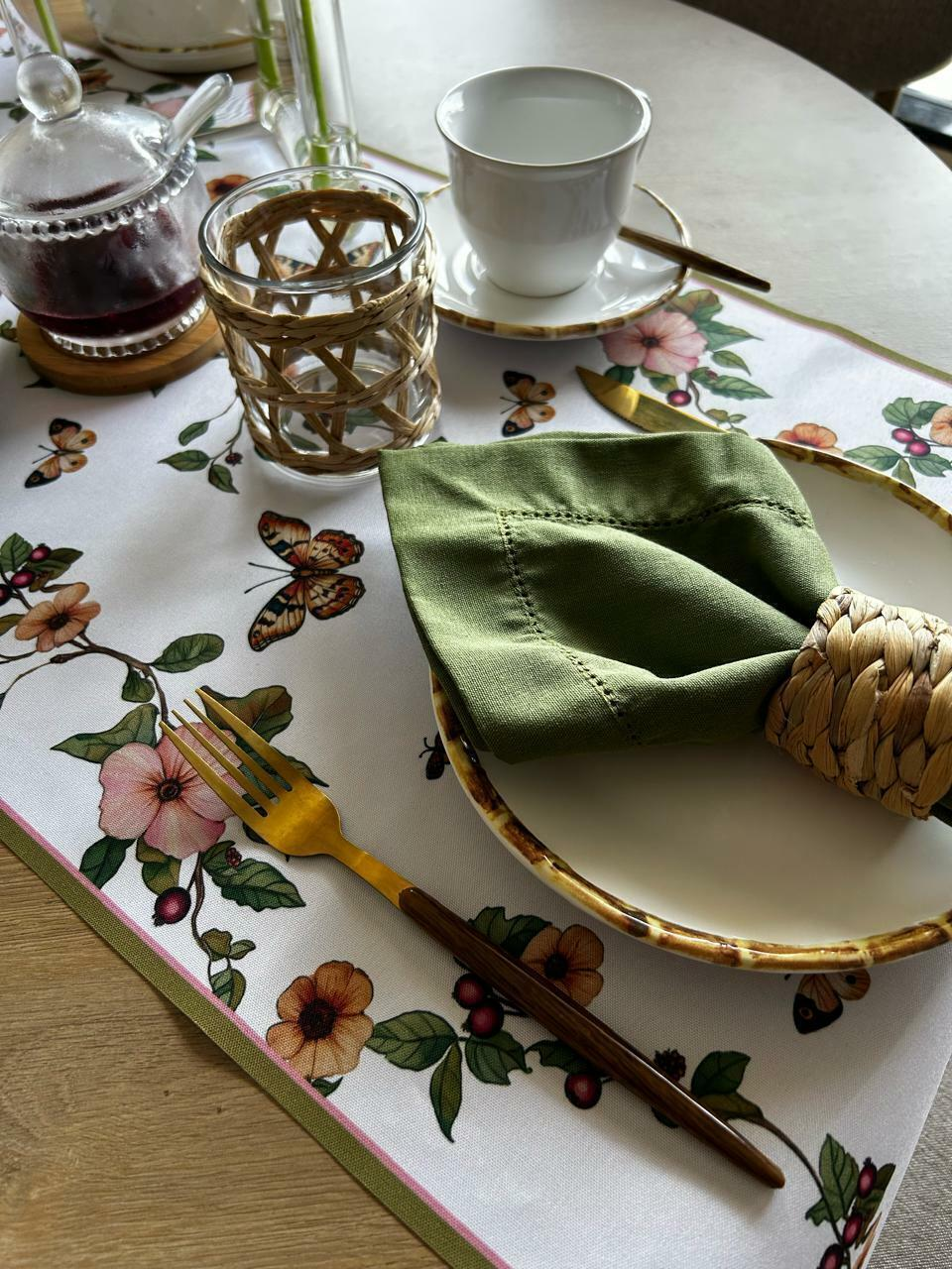 Trilho De Mesa Botânica