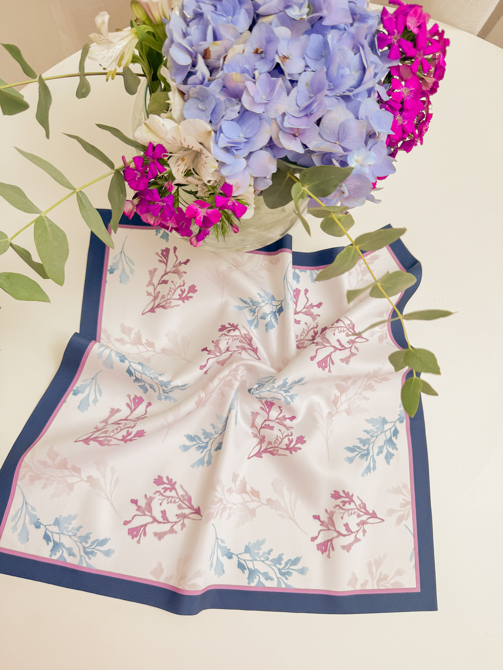 Guardanapo estampado Tartaruga Azul