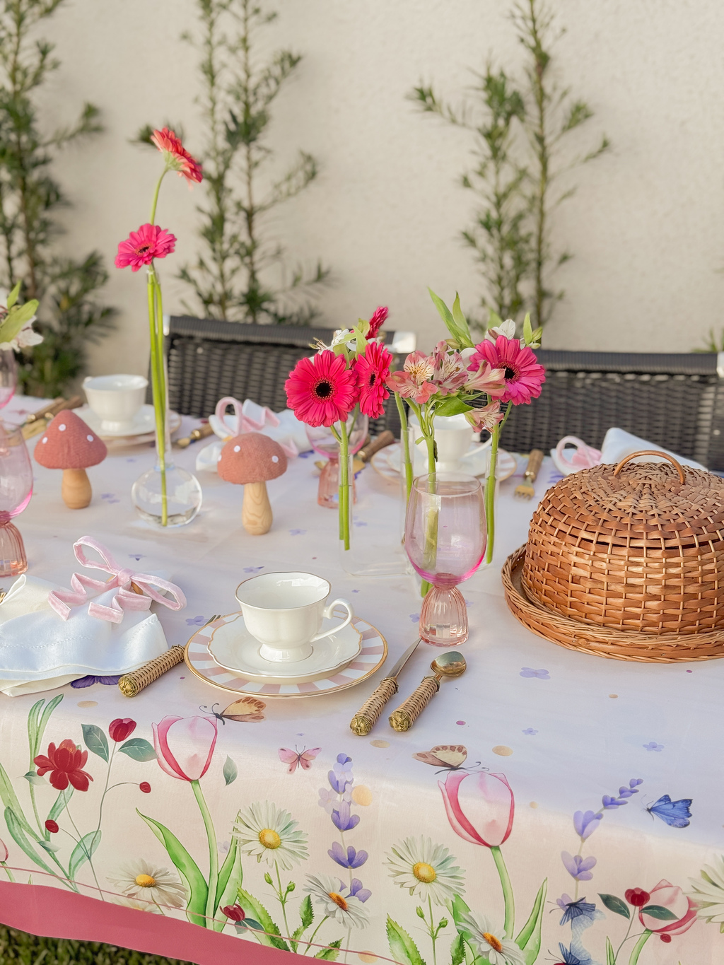 Toalha De Mesa Jardim