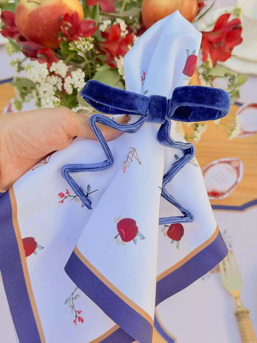 Guardanapo estampado Branca de neve