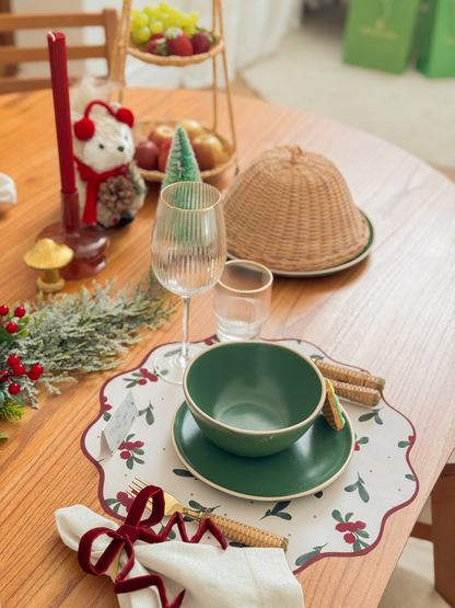 Kit de Mesa Posta Azevinho