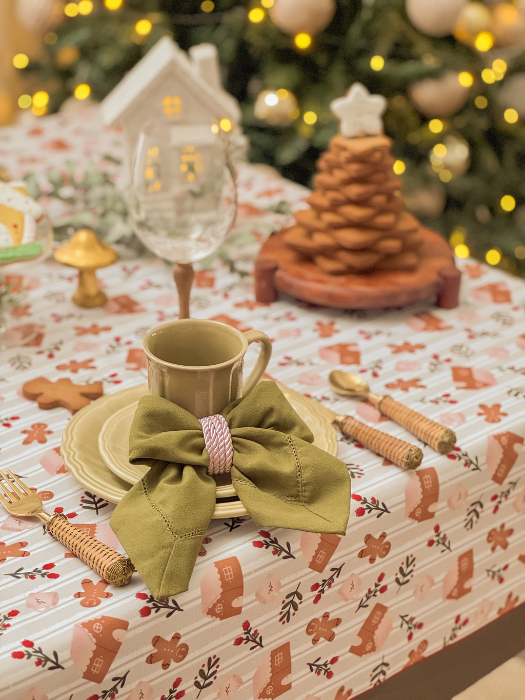 Toalha De Mesa Casinha de Gengibre