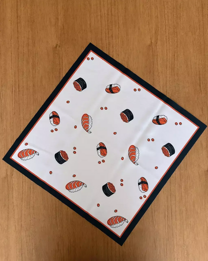 Guardanapo estampado Sushi