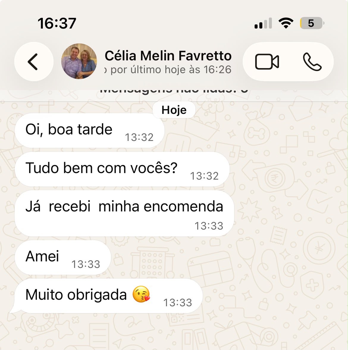 Feedback de celia