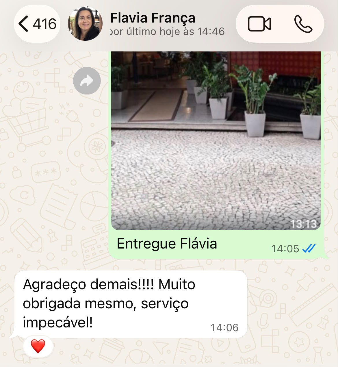 Feedback de flavia