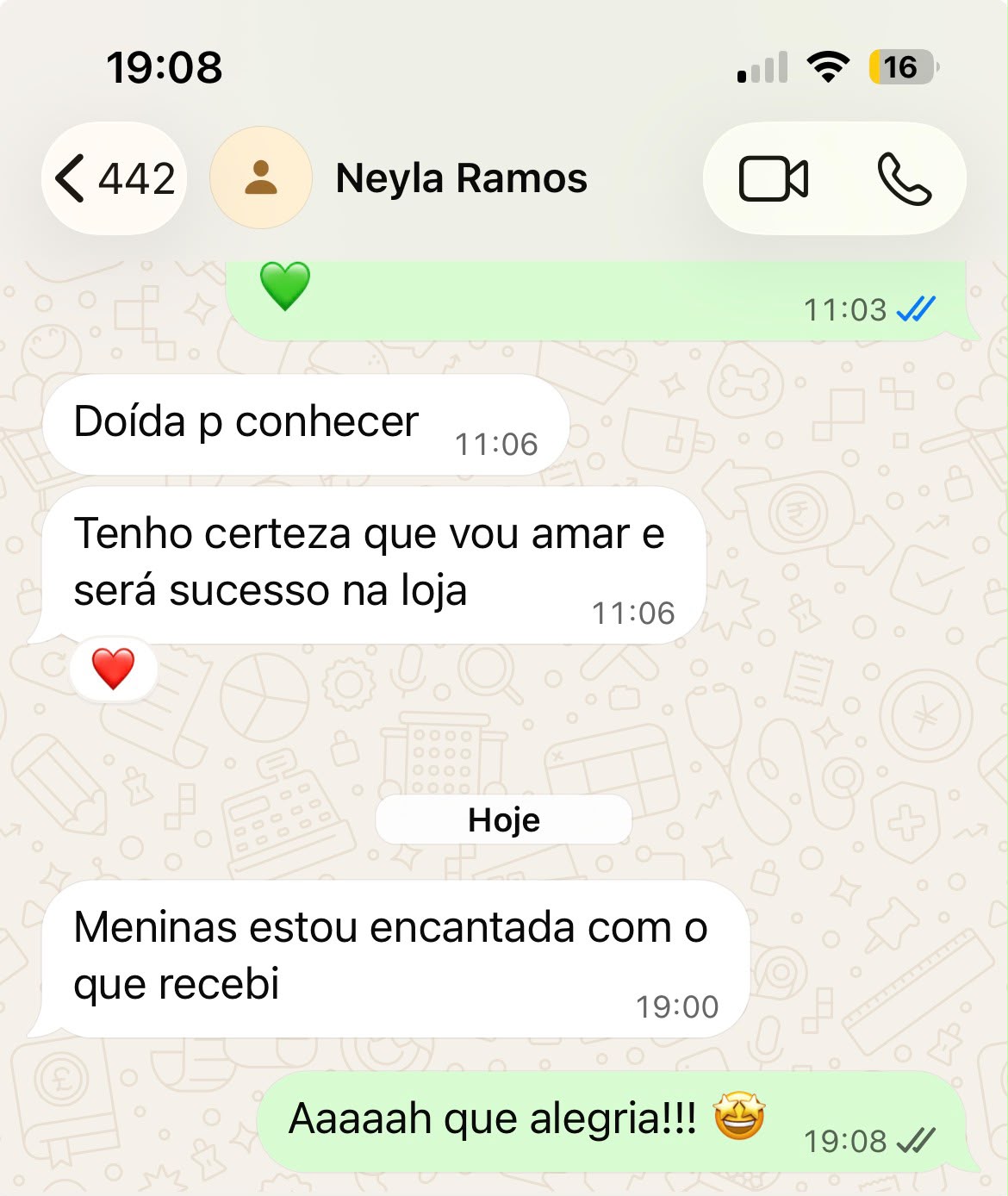 Feedback de neyla